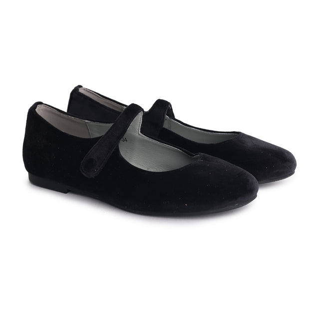 W101 - Black Velvet Maryjane