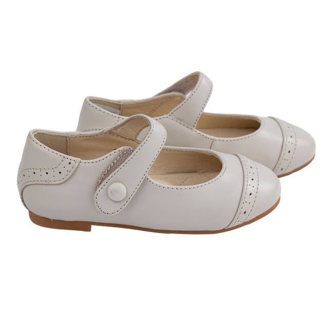S103 - Stone Leather Marry Jane