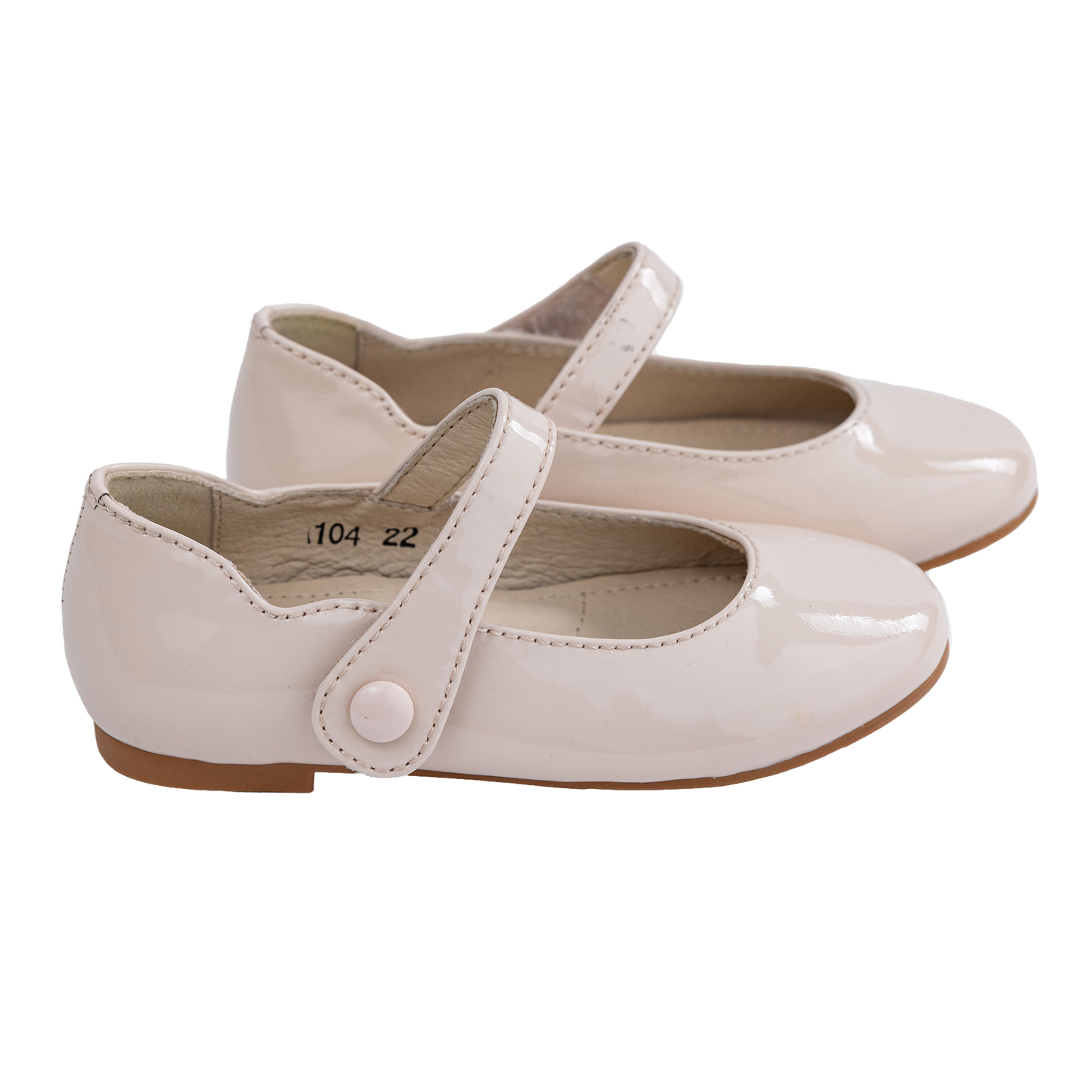 104 - Pink Patent Marry Janes