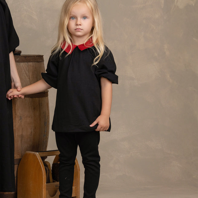 A20- Rust Cord Collar Toddler Set