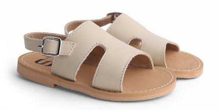 110 - Stone Leather Sandel