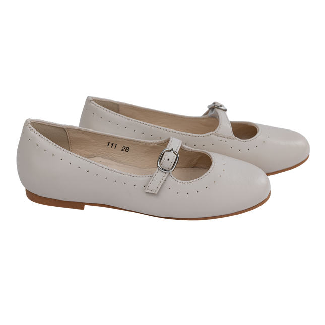 S111 - Stone Leather Marry Jane