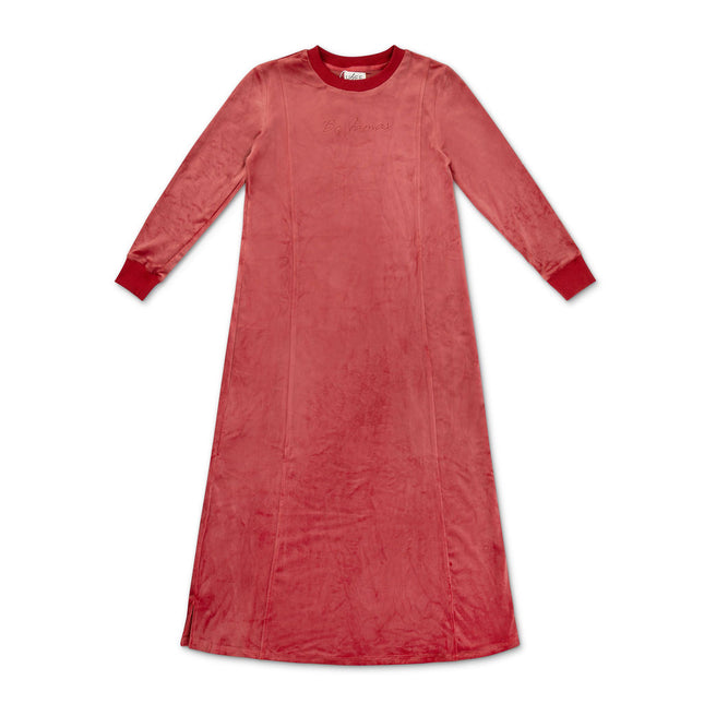 P30- Fuchsia Velour Nightgown