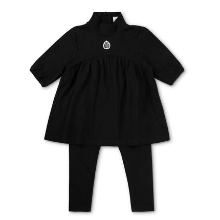 B26- Toddler Girl Mock Neck Set