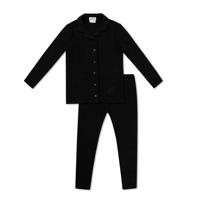 P13- Boys' White Buttoned Down Pajamas