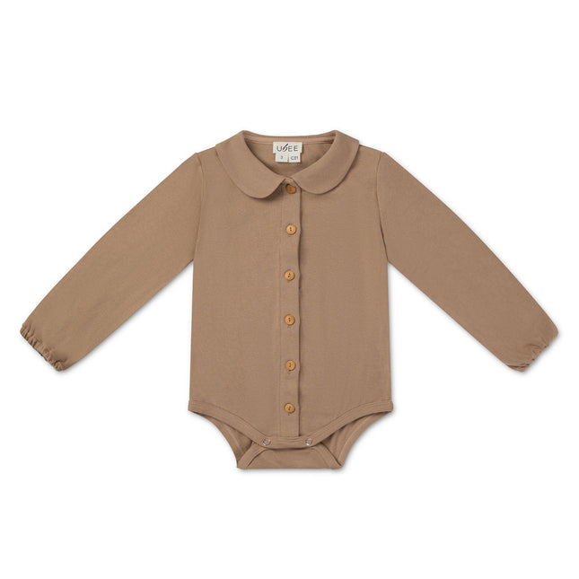 C31- Sand Cord Romper and Knit Onesie, for Boy/Girl