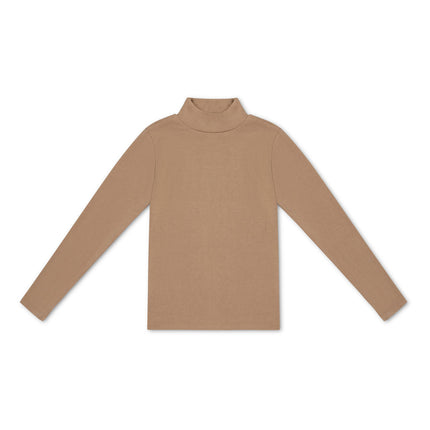 C40- Sand Cord Maxi Jumper and Mock Neck