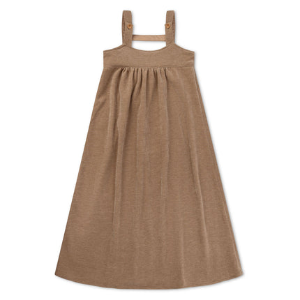 C40- Sand Cord Maxi Jumper and Mock Neck