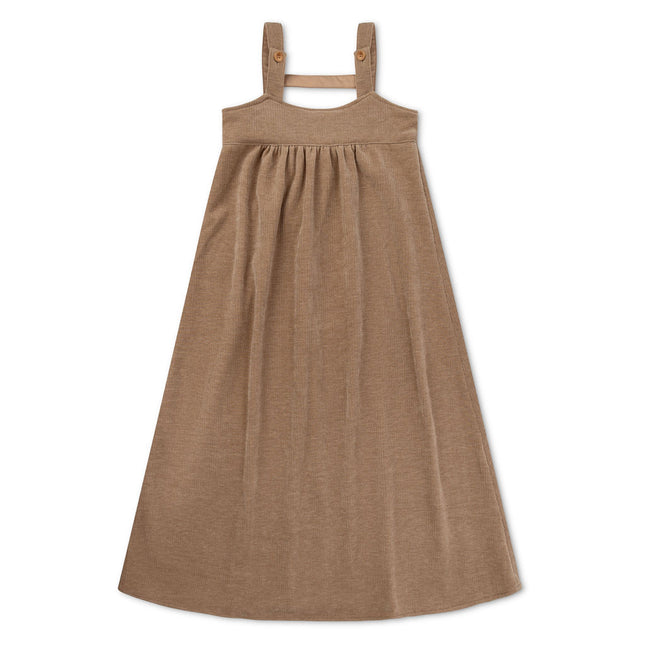C40- Sand Cord Maxi Jumper and Mock Neck