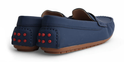 201 - Navy Nubuck Loafer