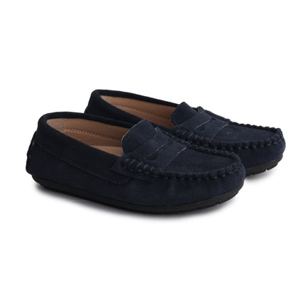 W202 - Navy Suede Loafer