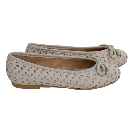 S204 - Stone Leather Flats