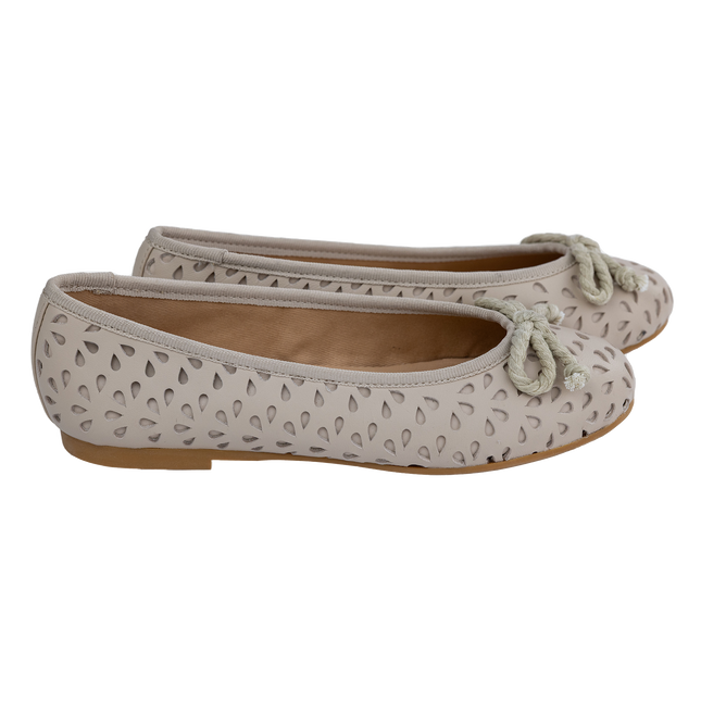 S204 - Stone Leather Flats