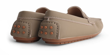 204 - Beige Nubuck Loafer