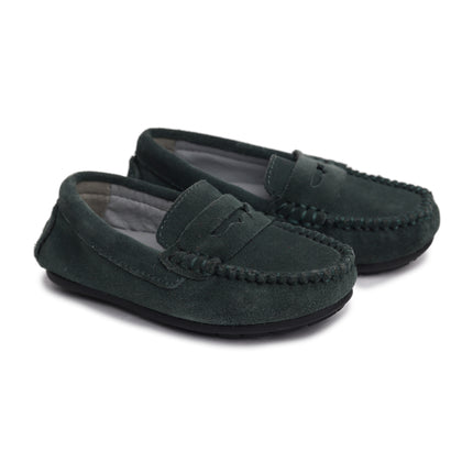W206 - Green Suede Loafer