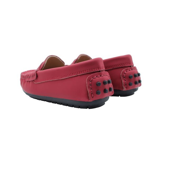 207 - Red Leather Loafer