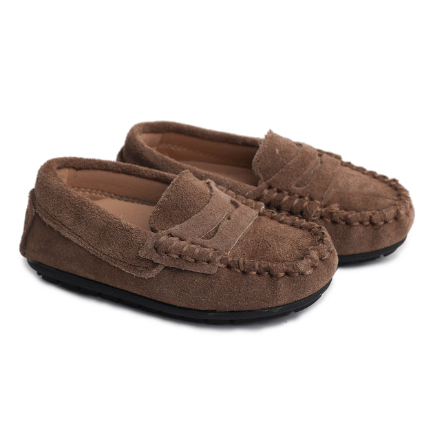 W207 - Beige Suede Loafer