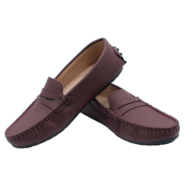 209 - Plum Nubuk Loafer