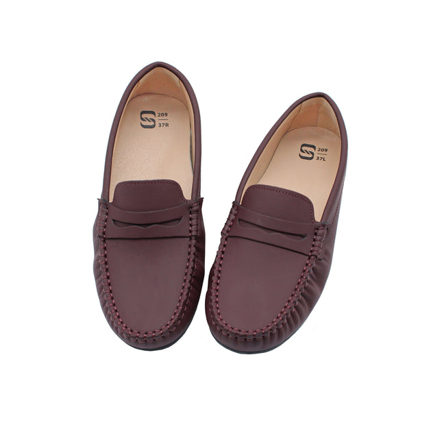 209 - Plum Nubuk Loafer