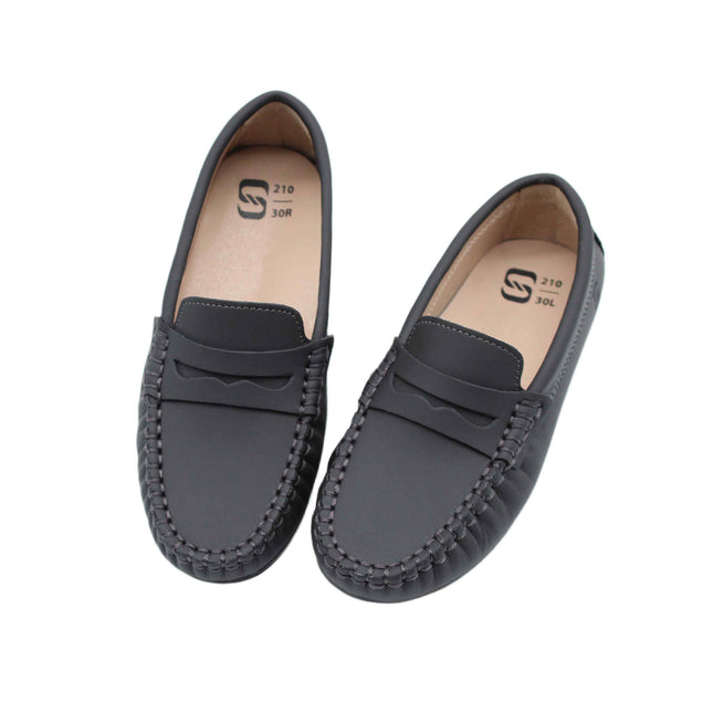 210 - Charcoal Nubuk Loafer