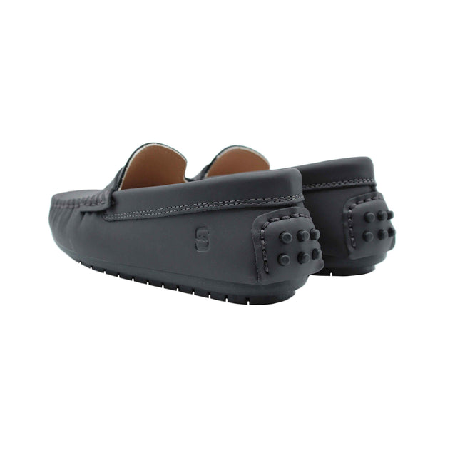 210 - Charcoal Nubuk Loafer