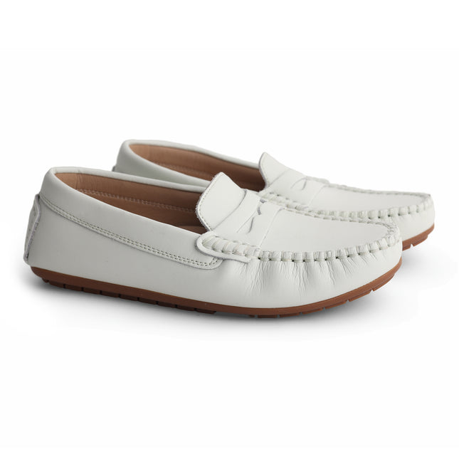 211 - Mint Green Leather Loafer