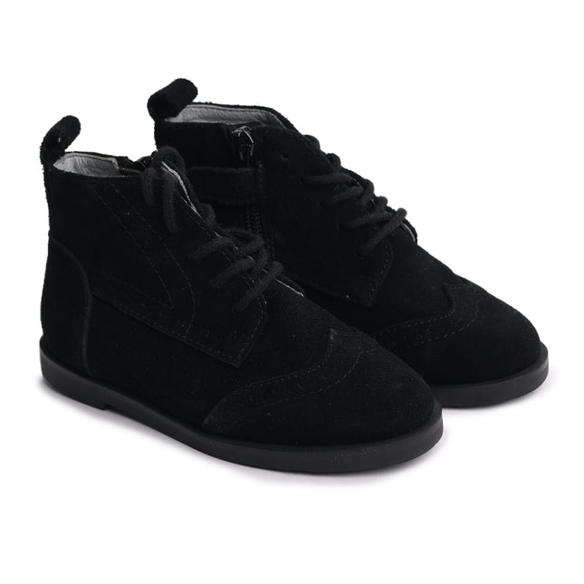 W212 - Black Suede High-Top