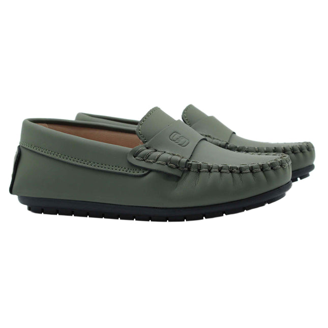 217 - Olive Nubuk Loafer