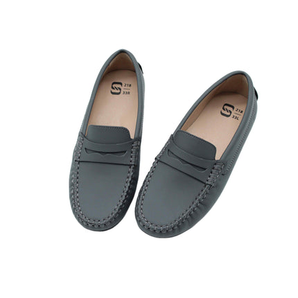 218 - Grey Nubuk Loafer