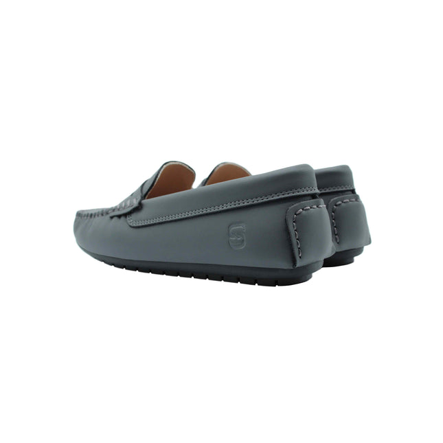 218 - Grey Nubuk Loafer