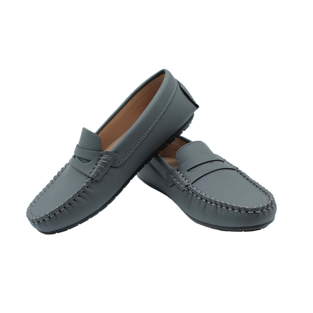 218 - Grey Nubuk Loafer