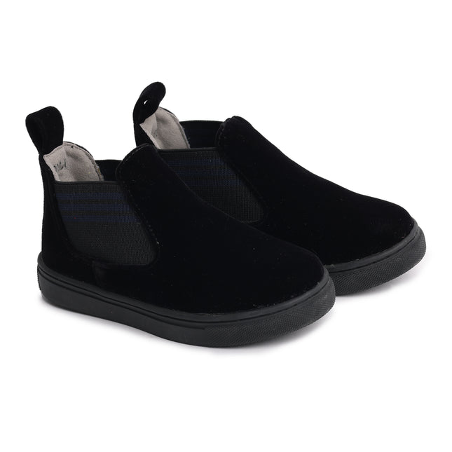 W303 - Black Velvet Bootie