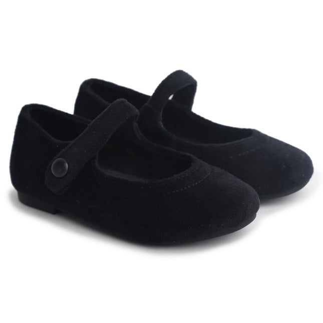 307 - Black Suede Mary Jane