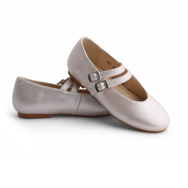 307 - Gold Leather Double Strap