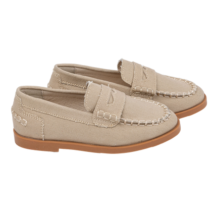 S402 - Sand Canvas Loafer