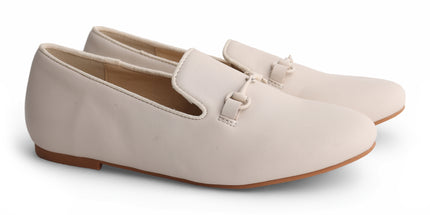 406 - Stone Leather Deep Loafer