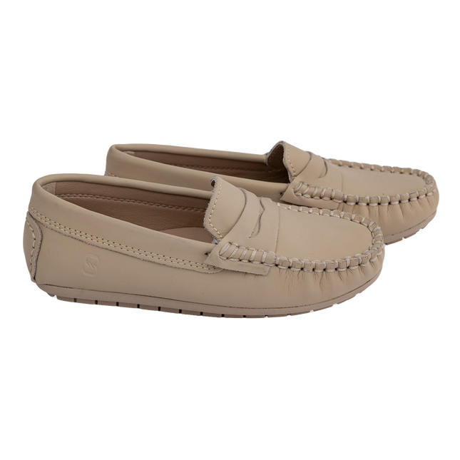 S407 - Beige Nubuk Loafer