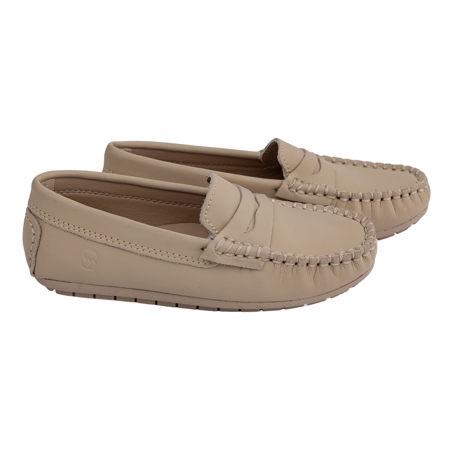 407 - Beige Nubuk Loafer
