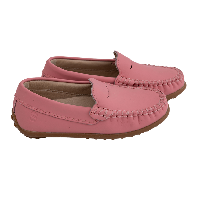 S411 - Pink Nubuk Loafer