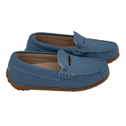 S412 - Blue Nubuk Loafer