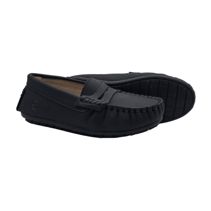 S415 - Black Nubuk Loafer
