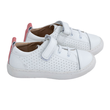 S503 - White Leather Sneaker