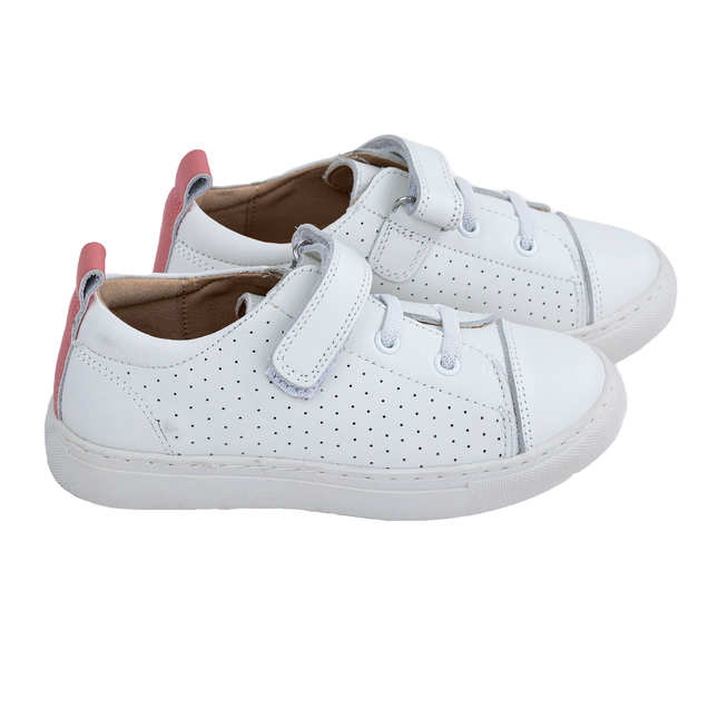 S503 - White Leather Sneaker