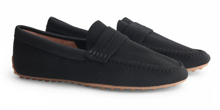 503 - Black Flyknit Loafer
