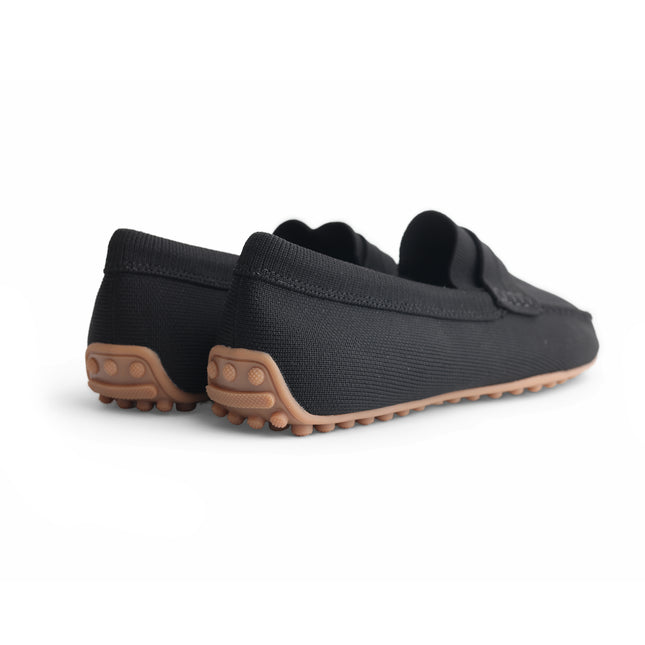 503 - Black Flyknit Loafer