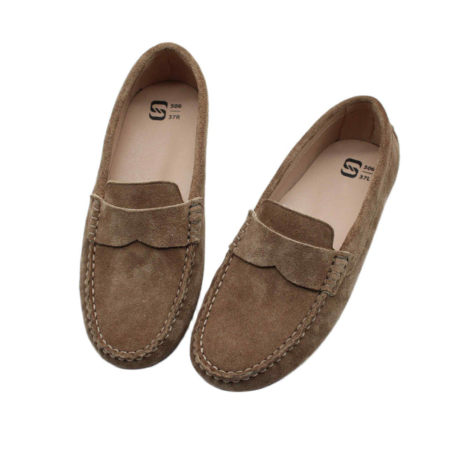506 - Camel Suede Loafer