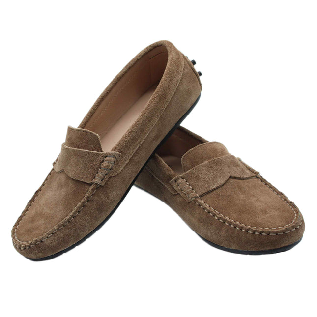 506 - Camel Suede Loafer