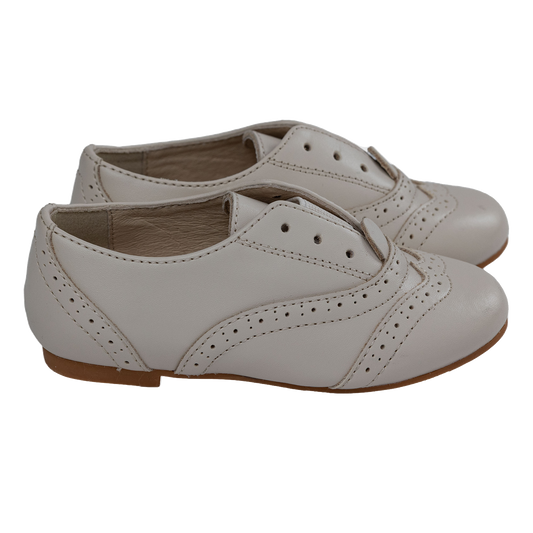601 - Stone Leather Dress Shoe