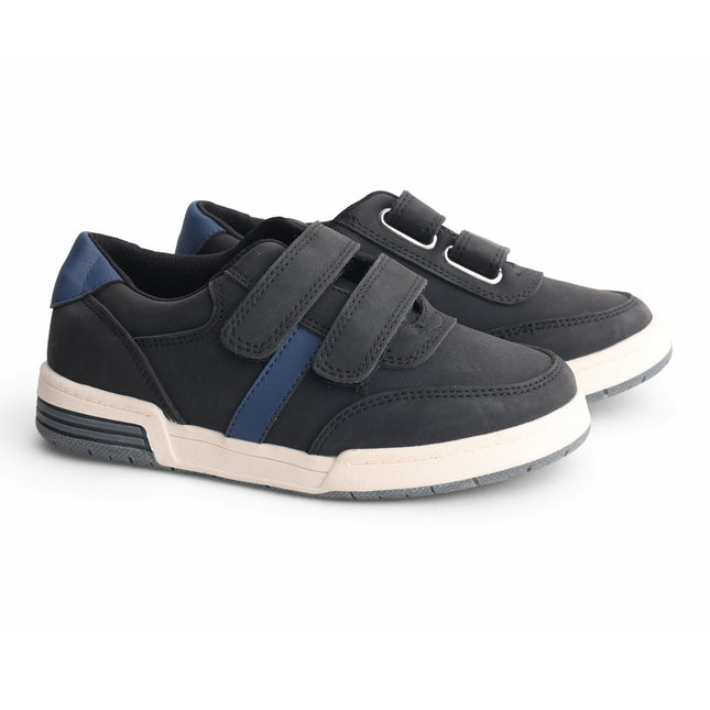 610 - Black Leather Camper Sneaker