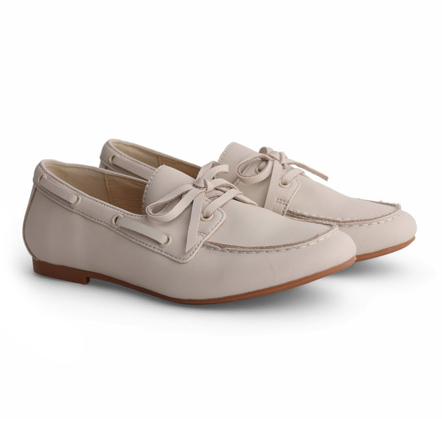 701 - Stone Leather Dress Loafer